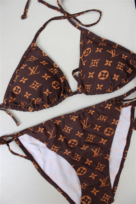 louis vuitton swimsuit tube top|Louis Vuitton bikini.